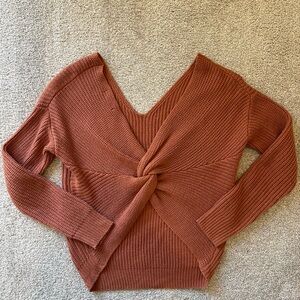 Rust Sweater